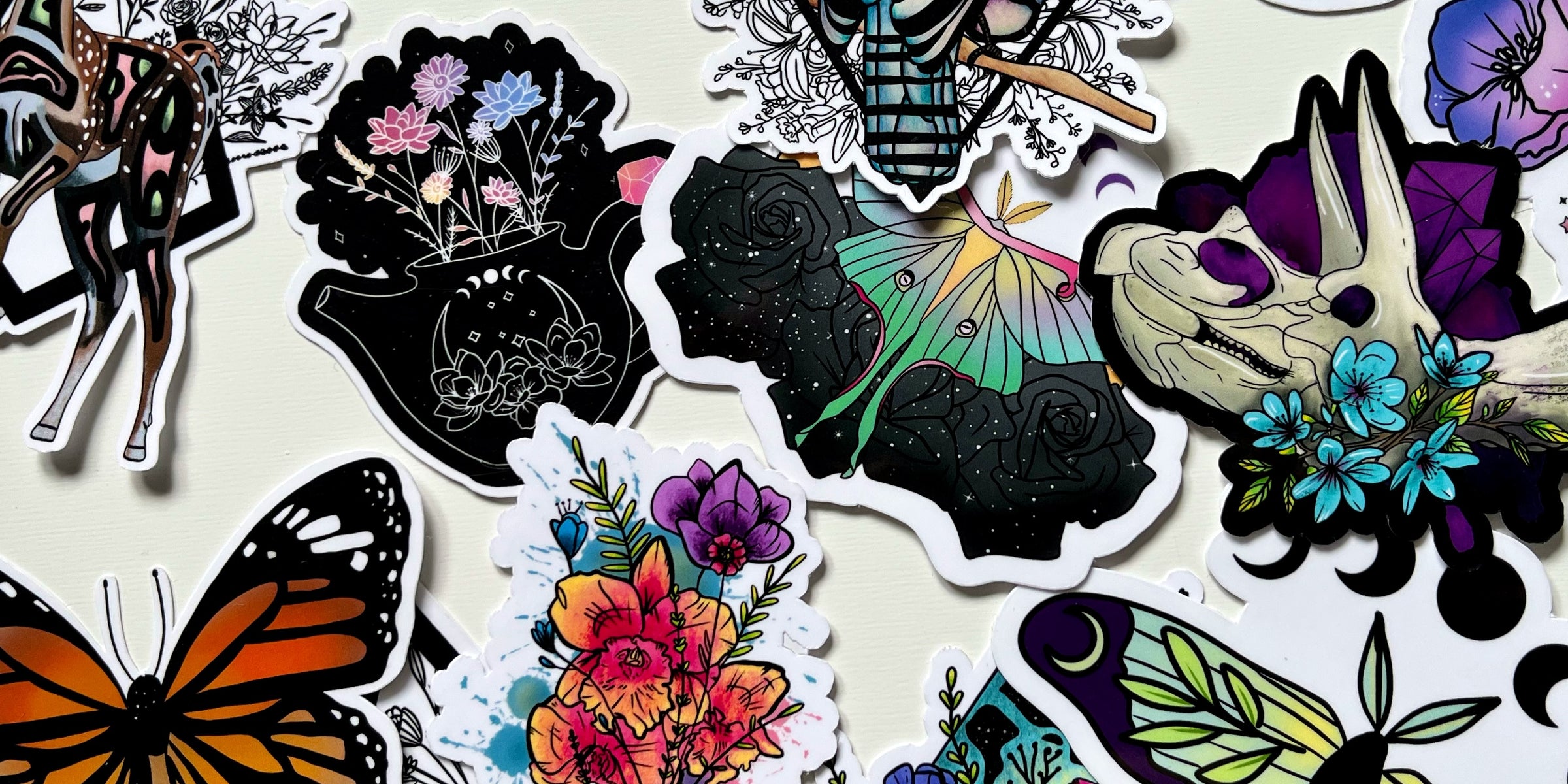 Rebel and Siren Stickers