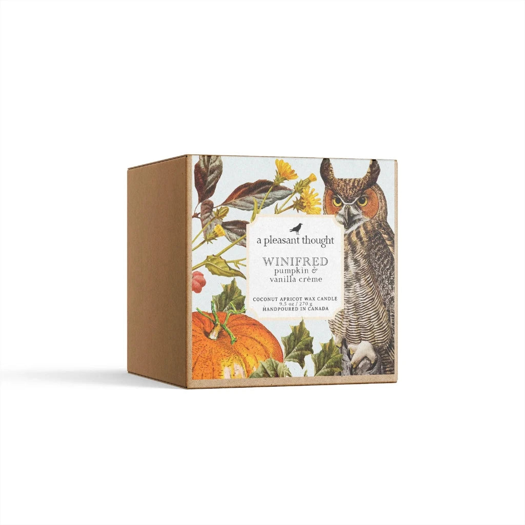 Winifred ~ Pumpkin & Vanilla Crème Candle