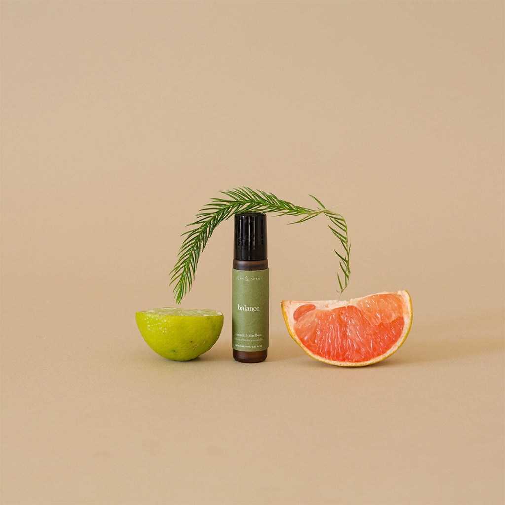 Fern and Petal Balance Essential Oil Roller