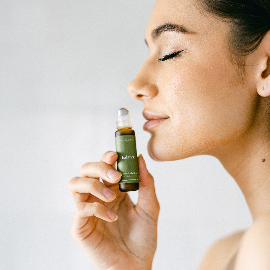 Fern and Petal Balance Essential Oil Roller