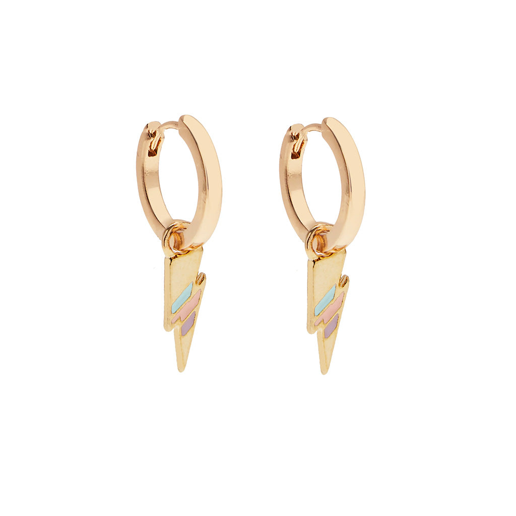 Foxy Originals Bolt Earrings Gold