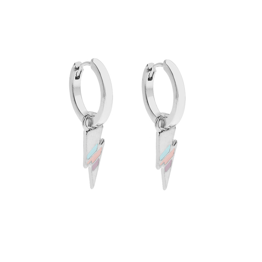 Foxy Originals Bolt Earrings Silver