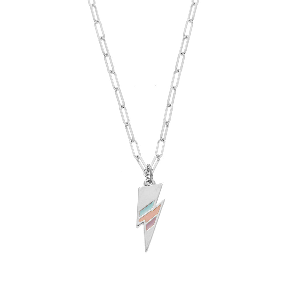 Foxy Originals Bolt Necklace Silver