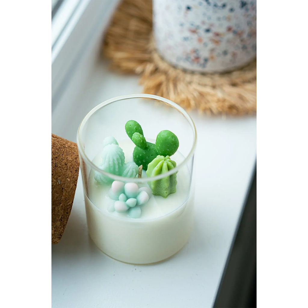 ZOETSTUDIO Bunny Ear Cactus Candle