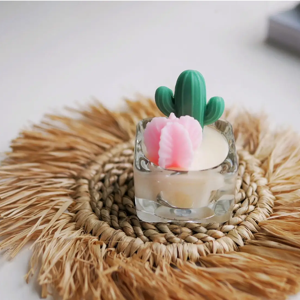 ZOETSTUDIO Cactus and Succulent Tealight Candle