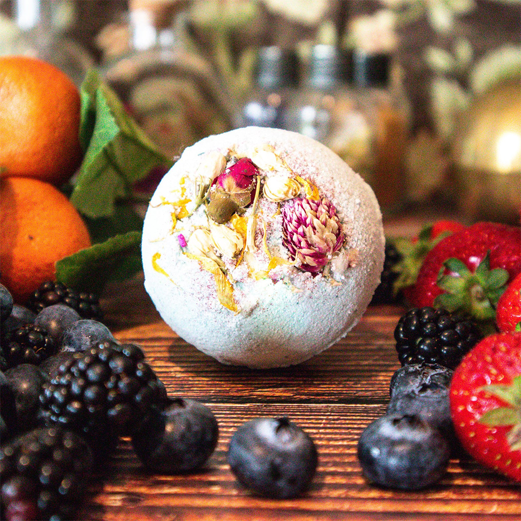 A Pleasant Thought Eden Ripe Berries and Sweet Citrus Bath Bomb