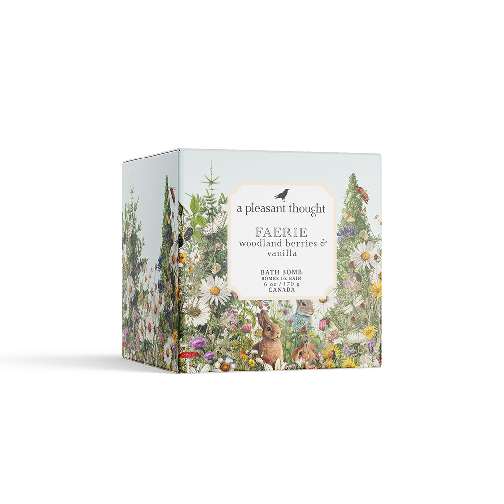 A Pleasant Thought Faerie Woodland Berries & Cozy Woods Bath Bomb