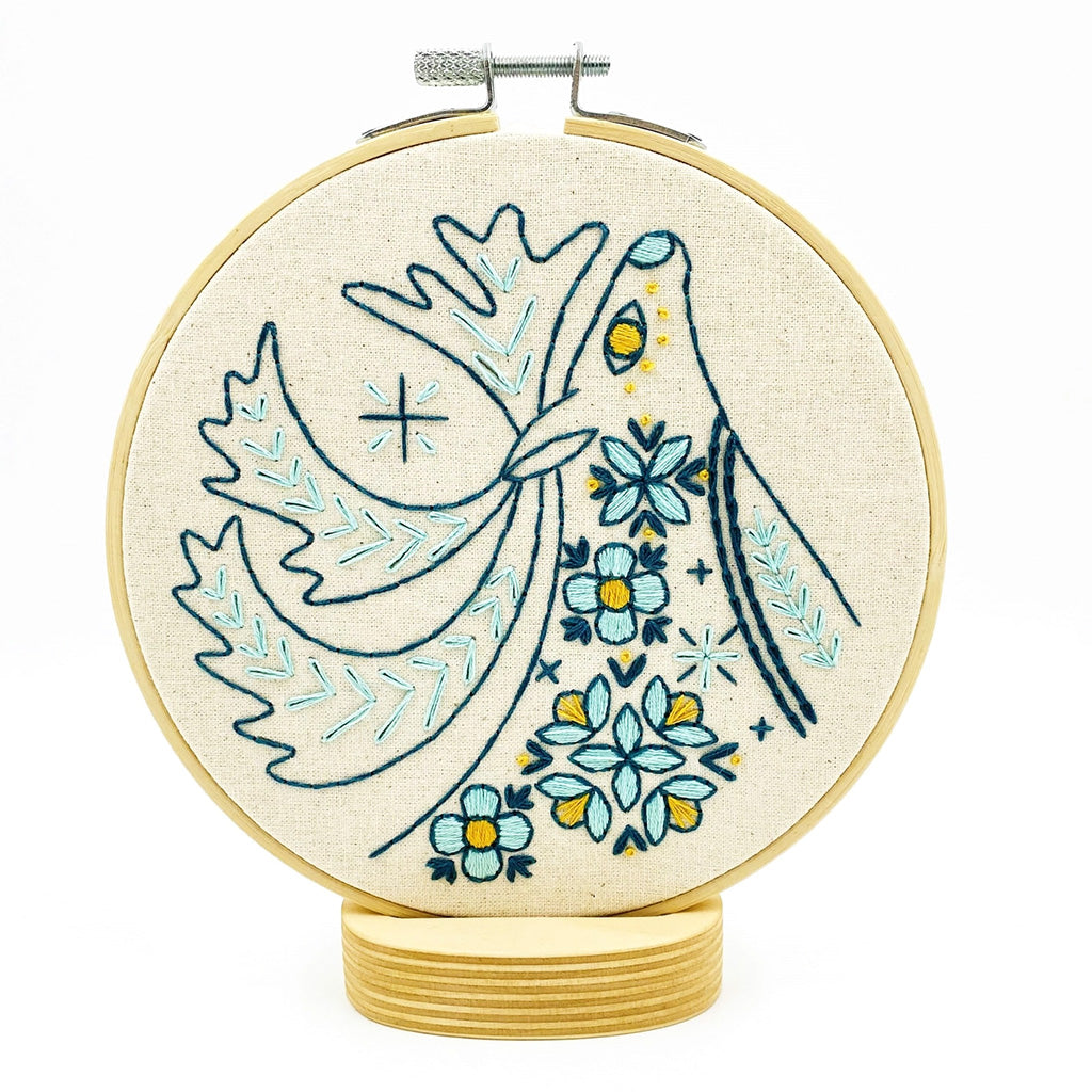 Hook Line and Tinker Folk Caribou Complete Embroidery Kit