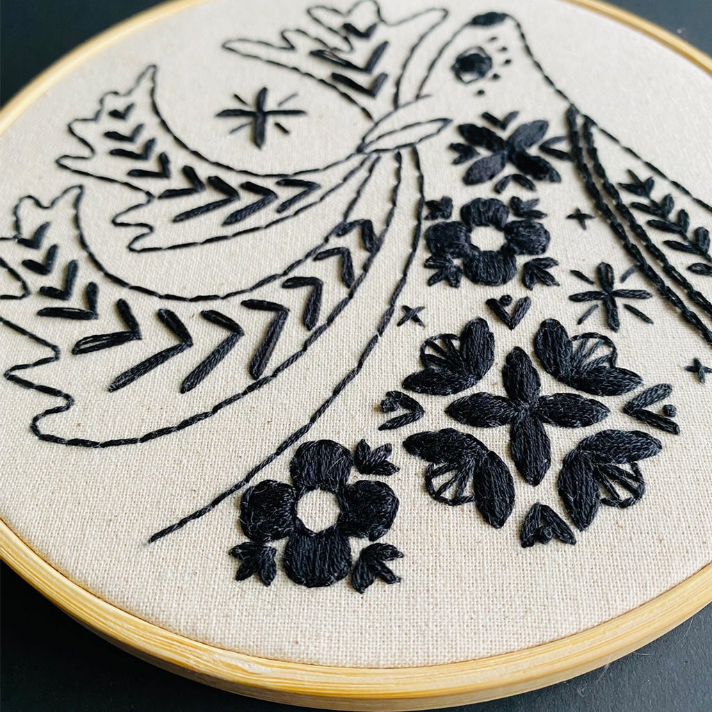 Hook, Line and Tinker Fold Caribou Embroidery Kit