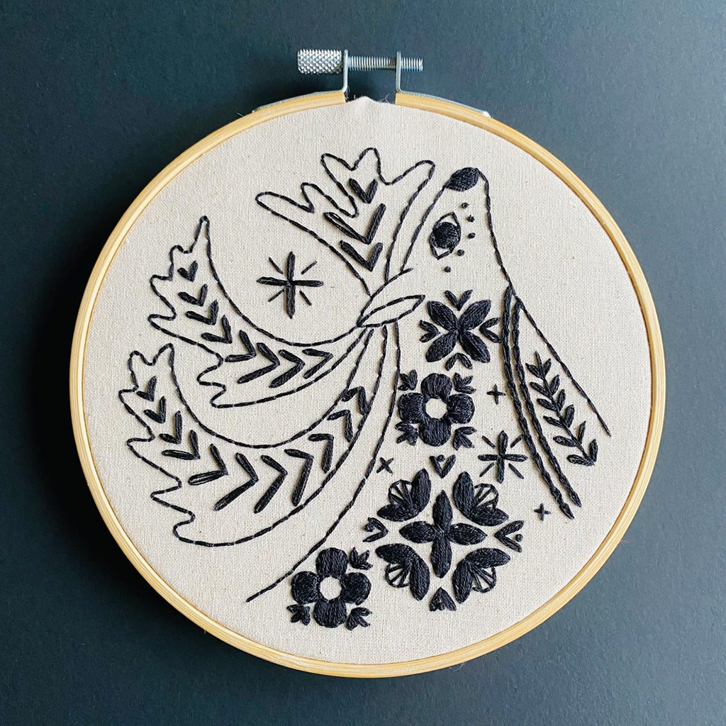 Hook, Line and Tinker Fold Caribou Embroidery Kit
