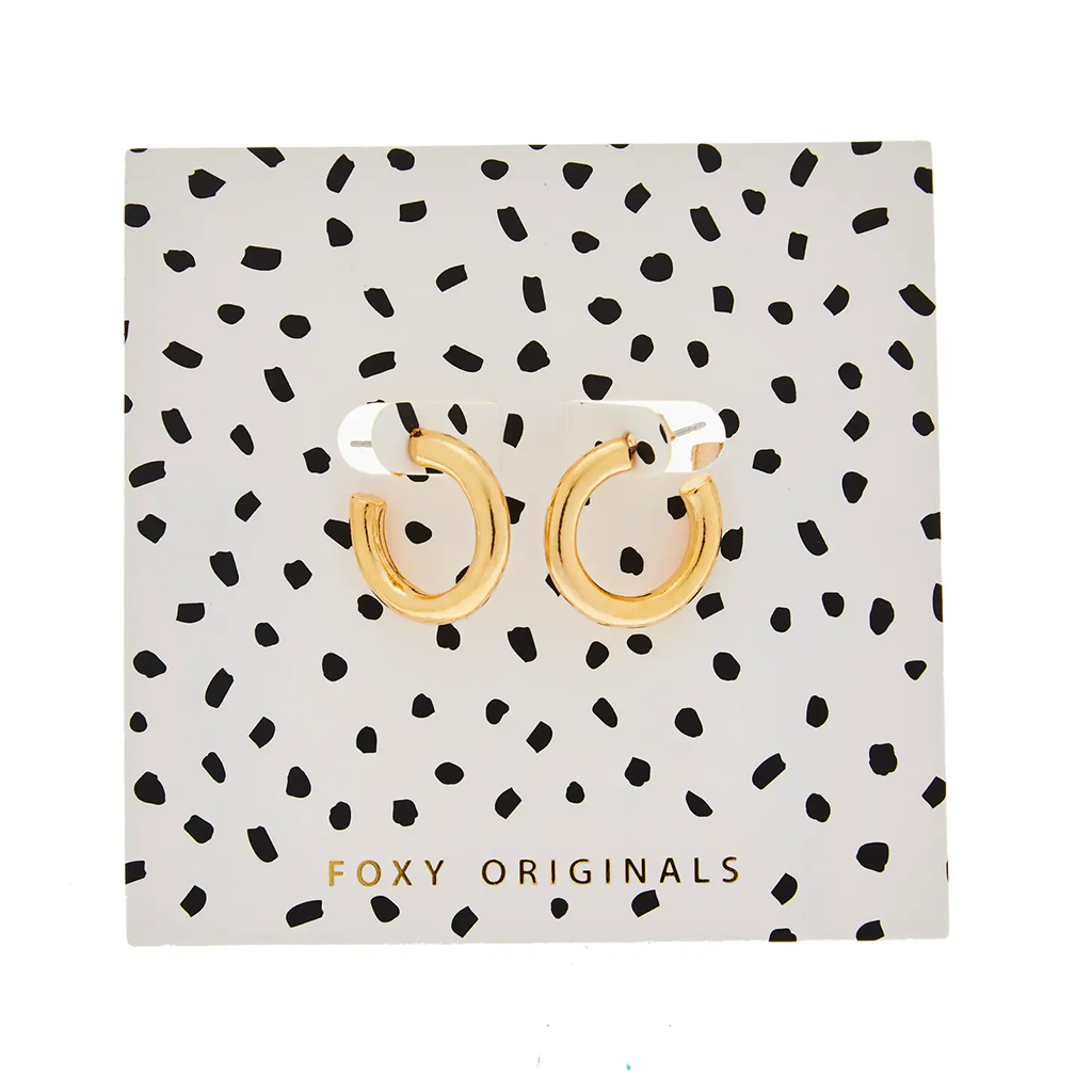 Foxy Originals Grand Hoops Gold