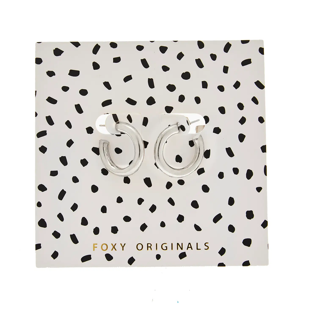 Foxy Originals Grand Hoops Silver