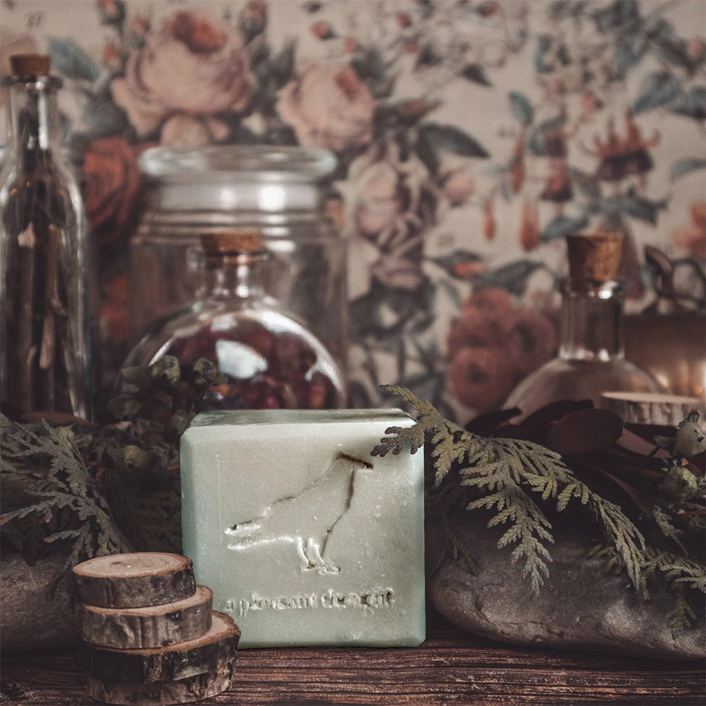 A Pleasant Thought Grey Frosted Woods Soap Bar