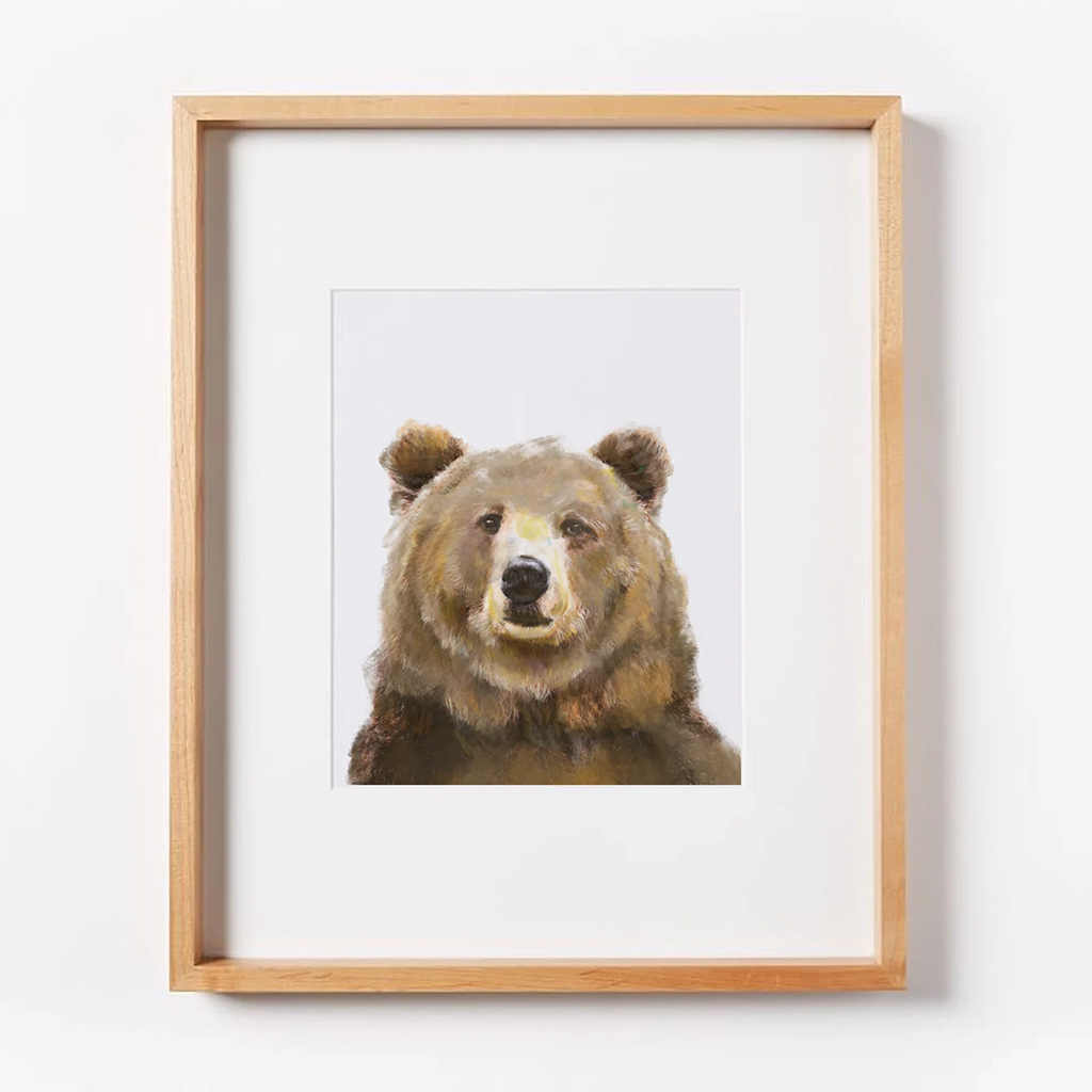 Triple Studio Grizzly Bear Card