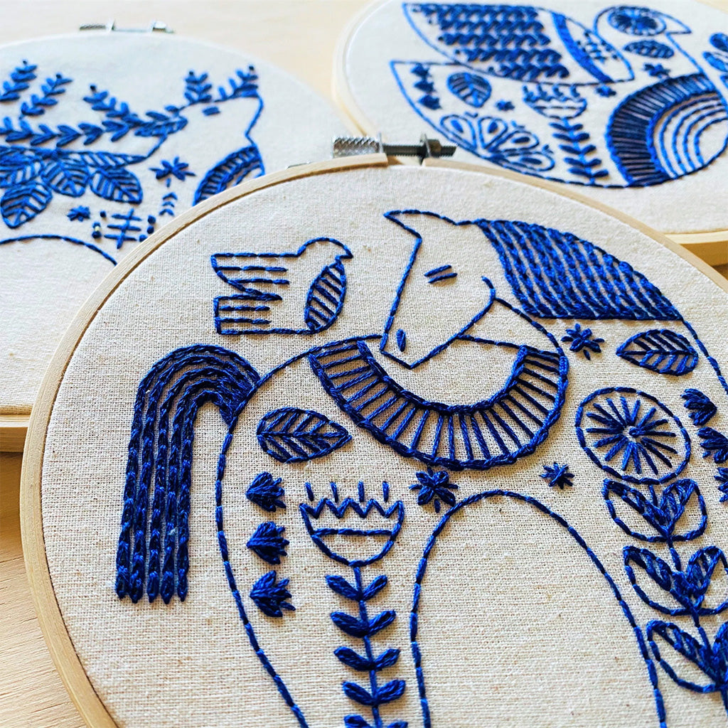 Hook, Line & Tinker Hygge Horse Complete Embroidery Kit