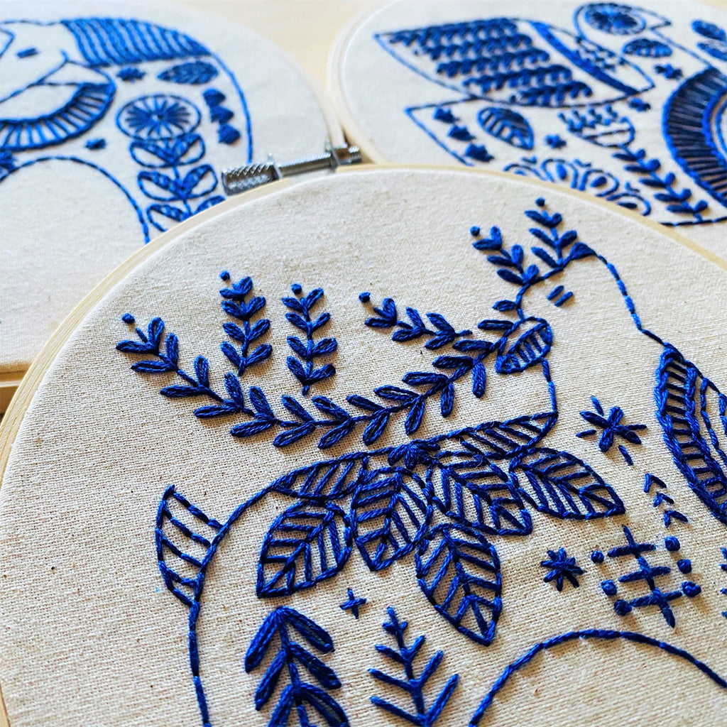 Hook, Line & Tinker Hygge Reindeer Complete Embroidery Kit
