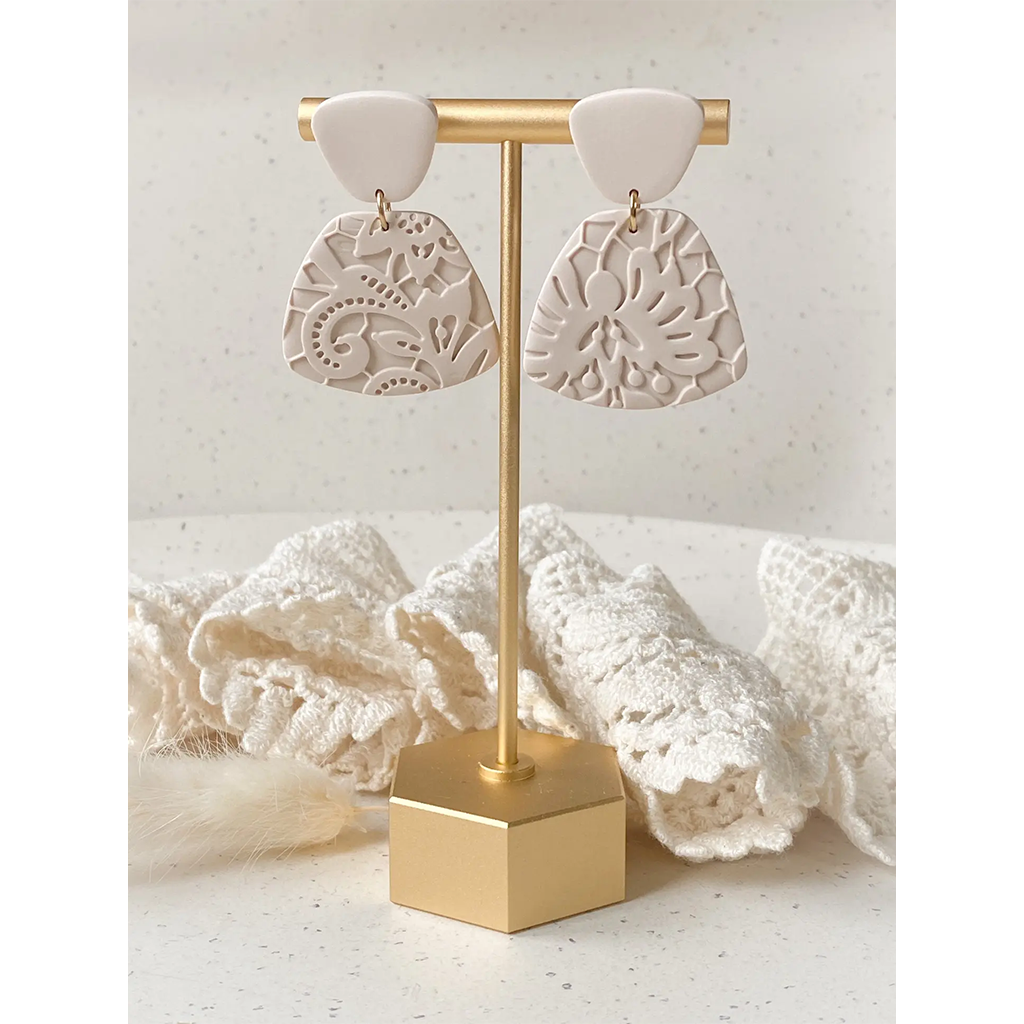 Agaveh Girl Lovely Lacey Earrings