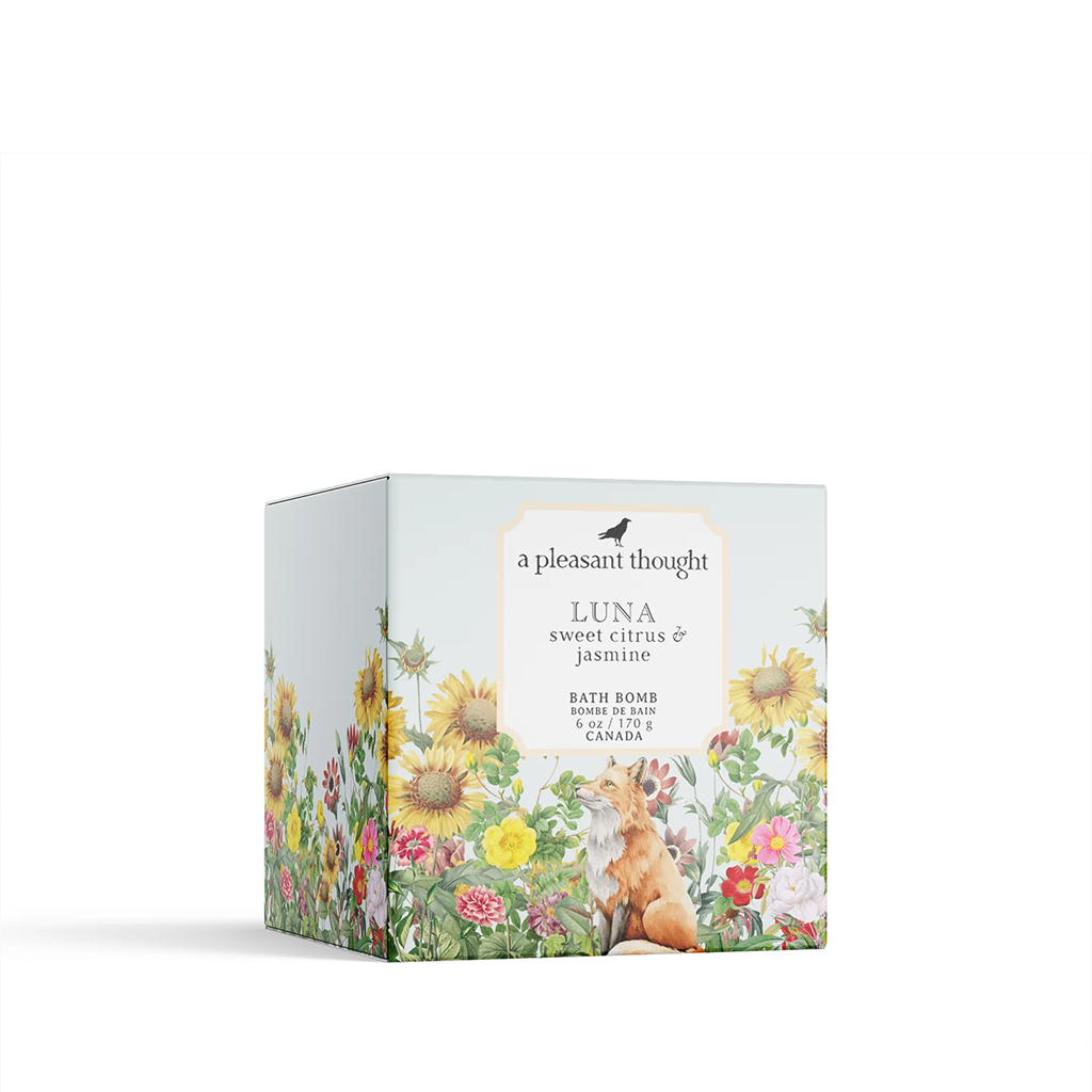 A Pleasant Thought Luna Sweet Citrus and Jasmine Bath Bomb