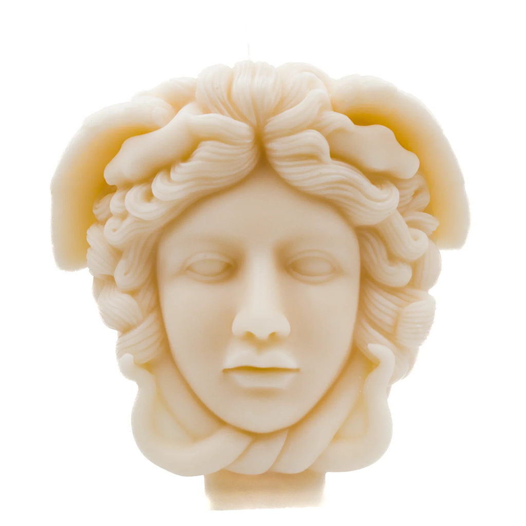 A Pleasant Thought Medusa Pillar Candle