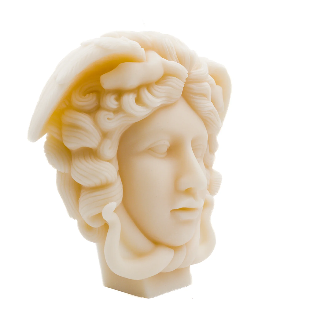 A Pleasant Thought Medusa Pillar Candle
