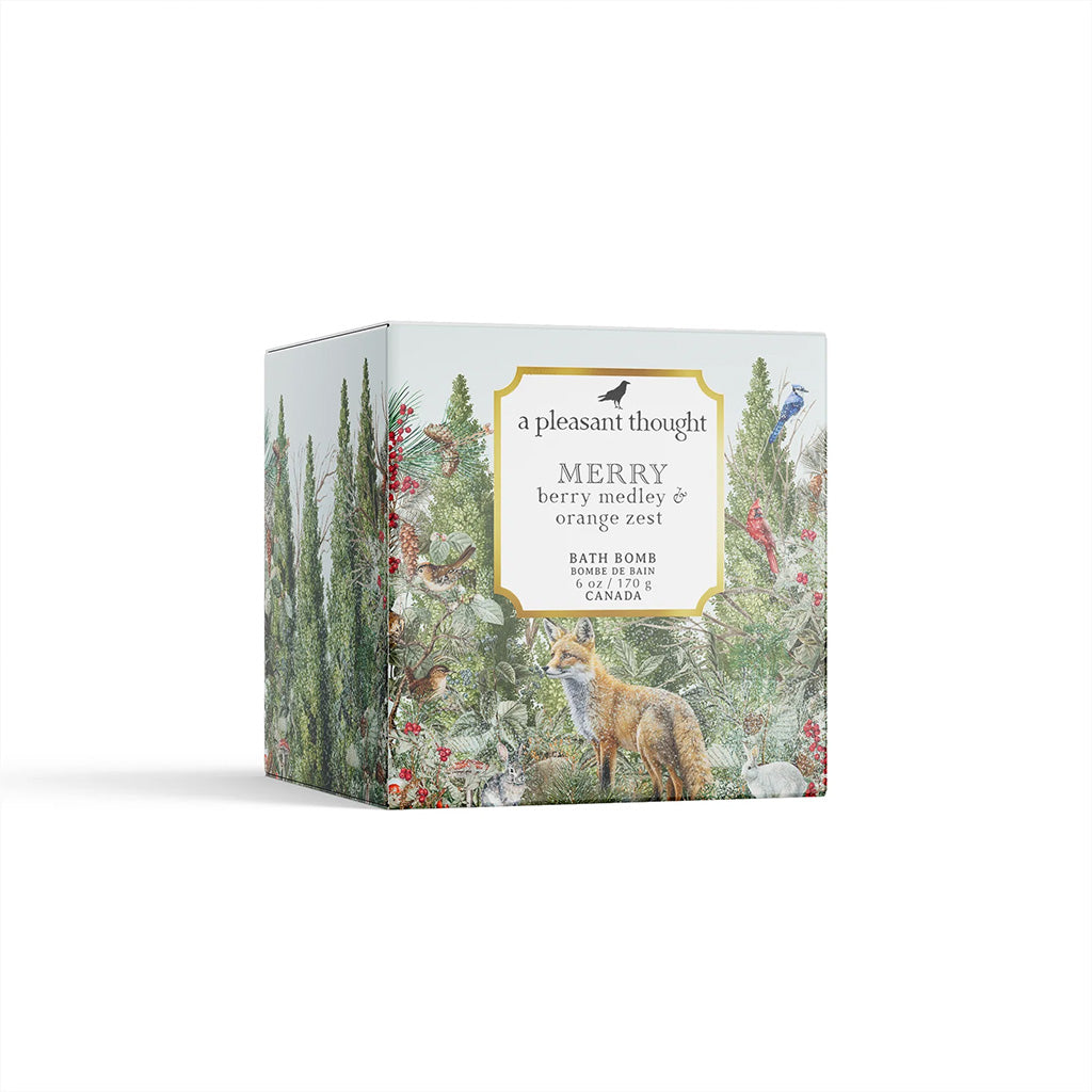 A Pleasant Thought Merry Berry Medley & Orange Zest Bath Bomb