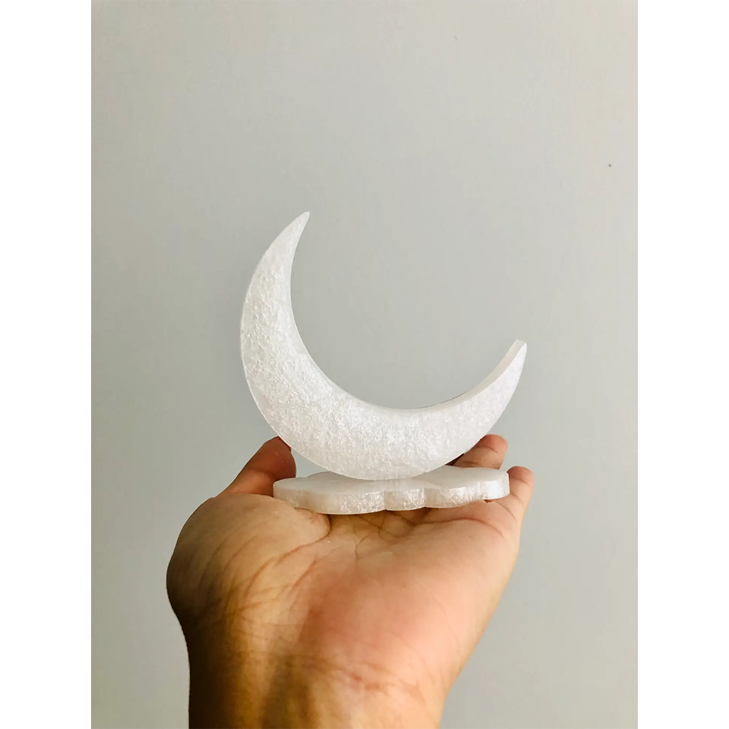 Sharlene Robertson Designs Metallic White Moon Ring Holder