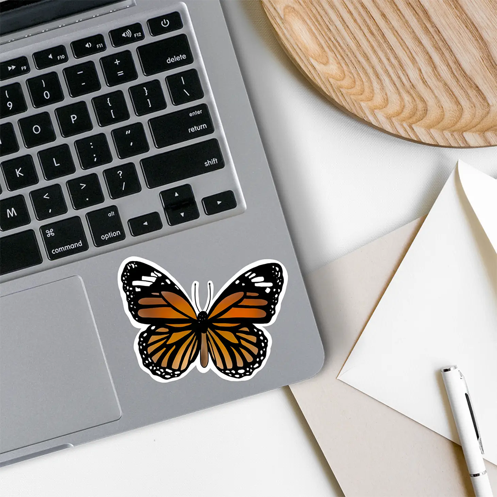 Rebel and Siren Monarch Butterfly Sticker