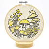 Hook Line and Tinker Mushrooms Complete Embroidery Kit