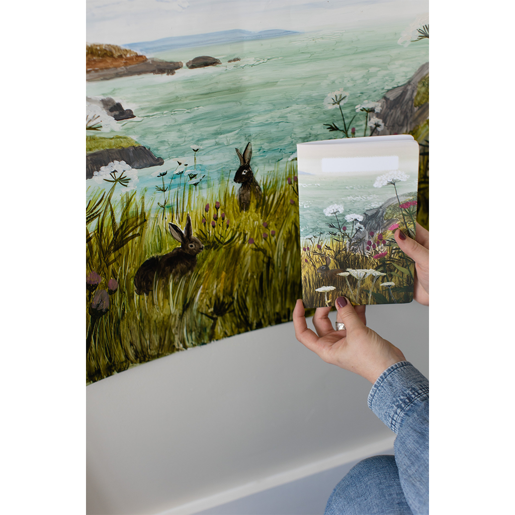 Briana Corr Scott Rabbits by the Sea Notebook