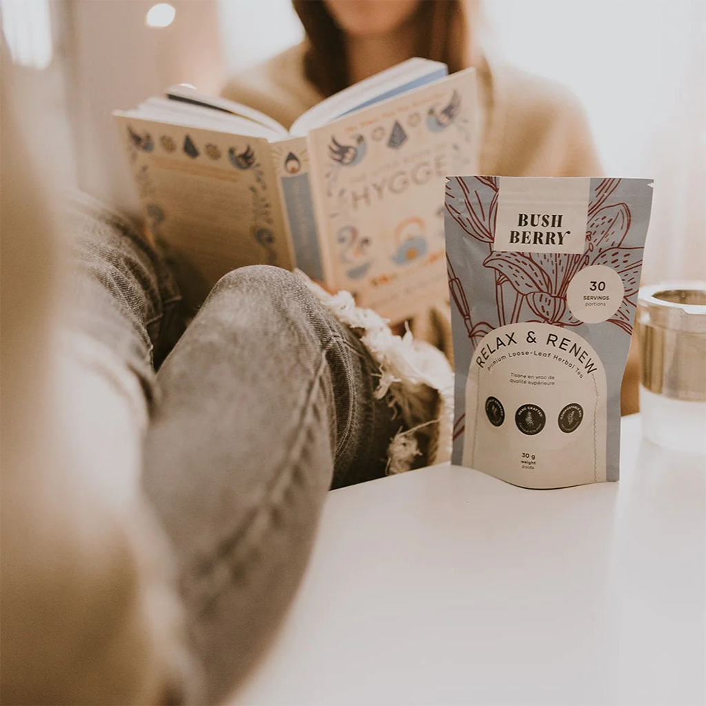 Bush Berry Relax and Renew Herbal Tea