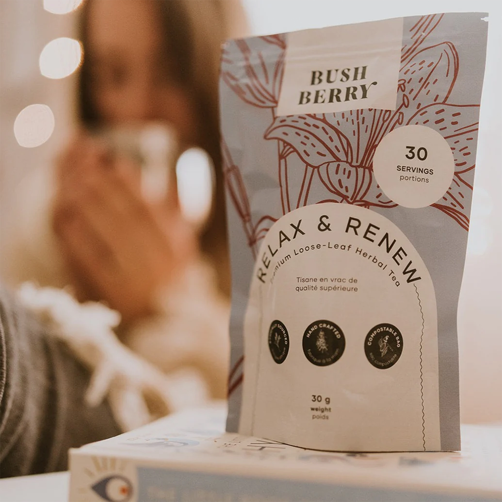 Bush Berry Relax and Renew Herbal Tea