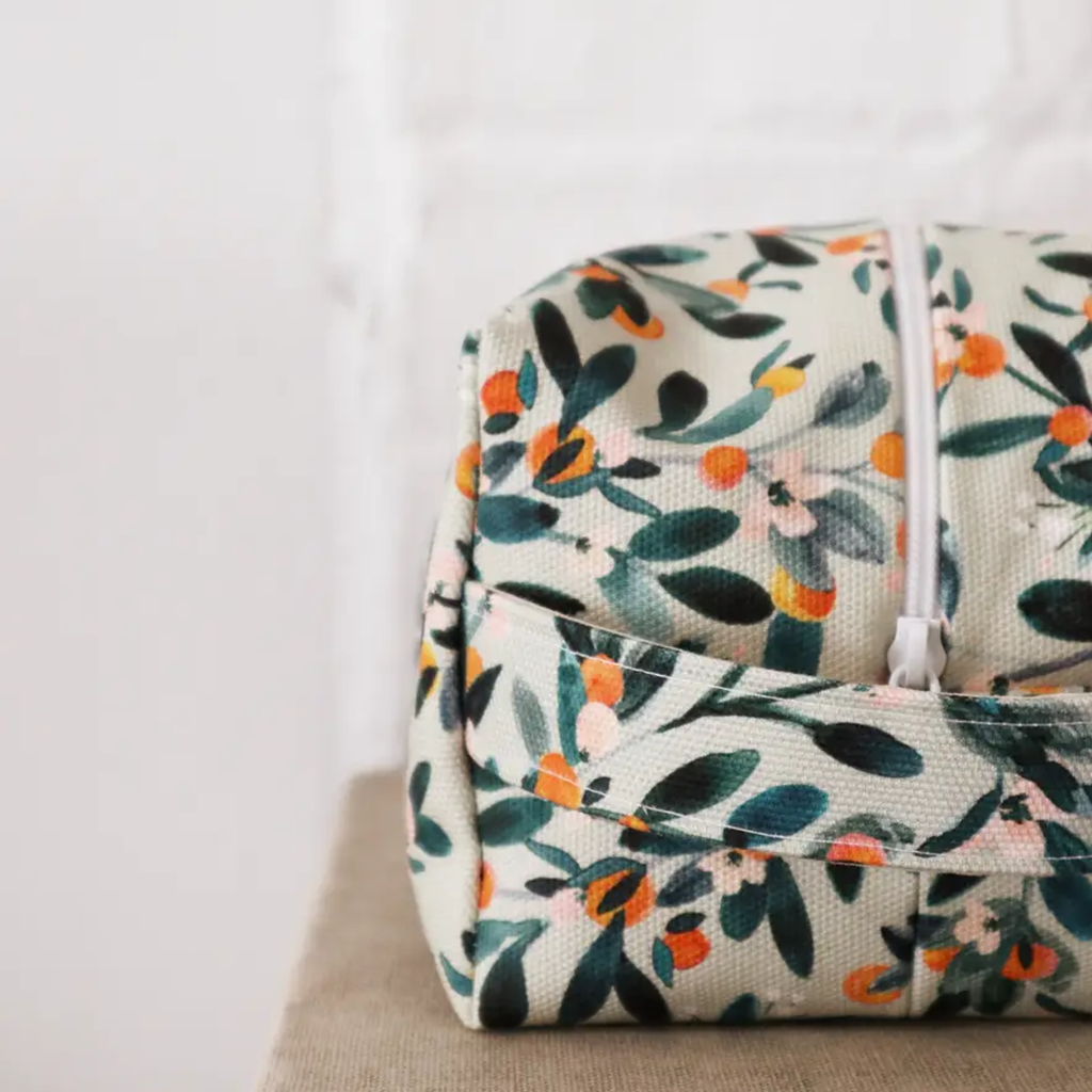 Freon Collective Sage Citrus Makeup Bag