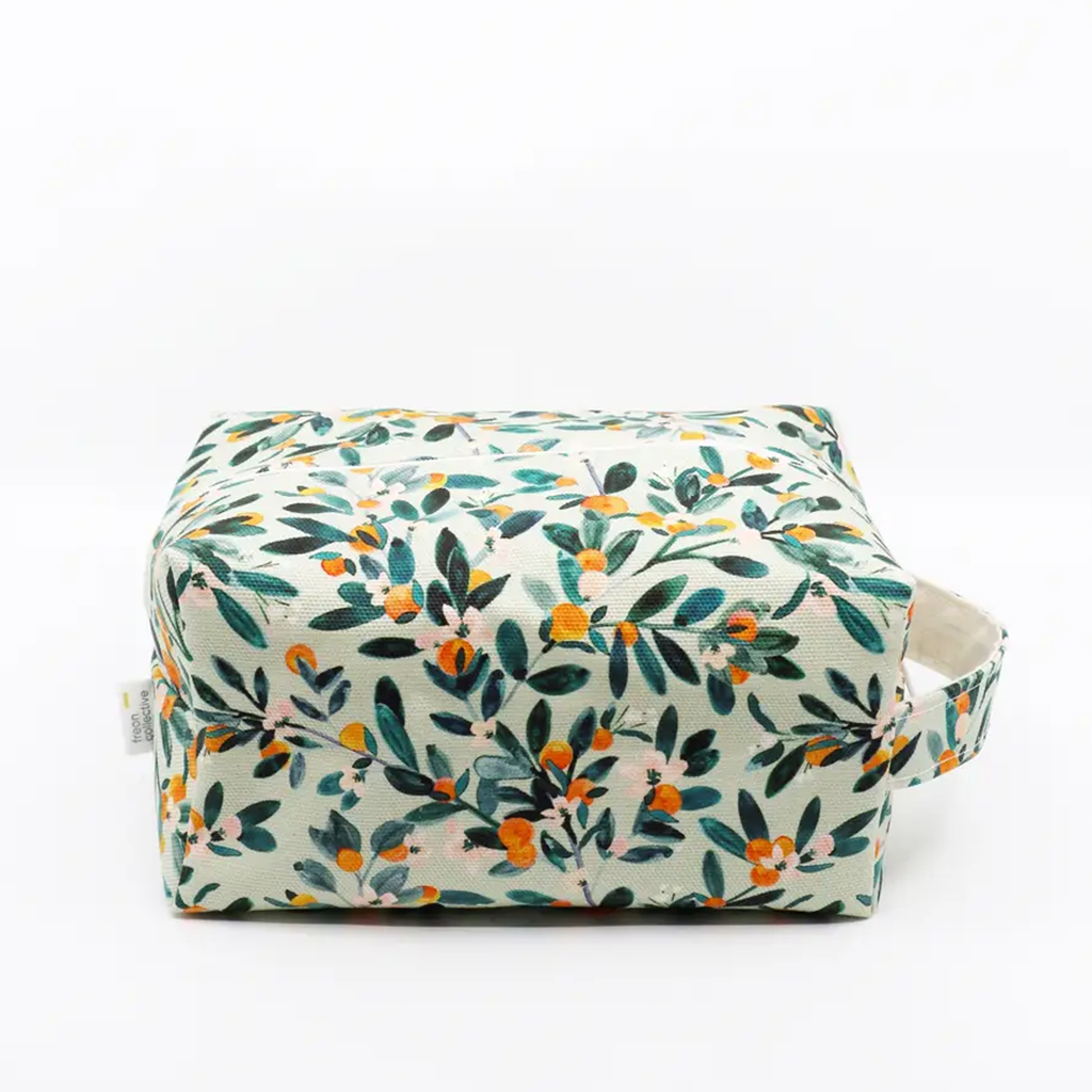Freon Collective Sage Citrus Makeup Bag
