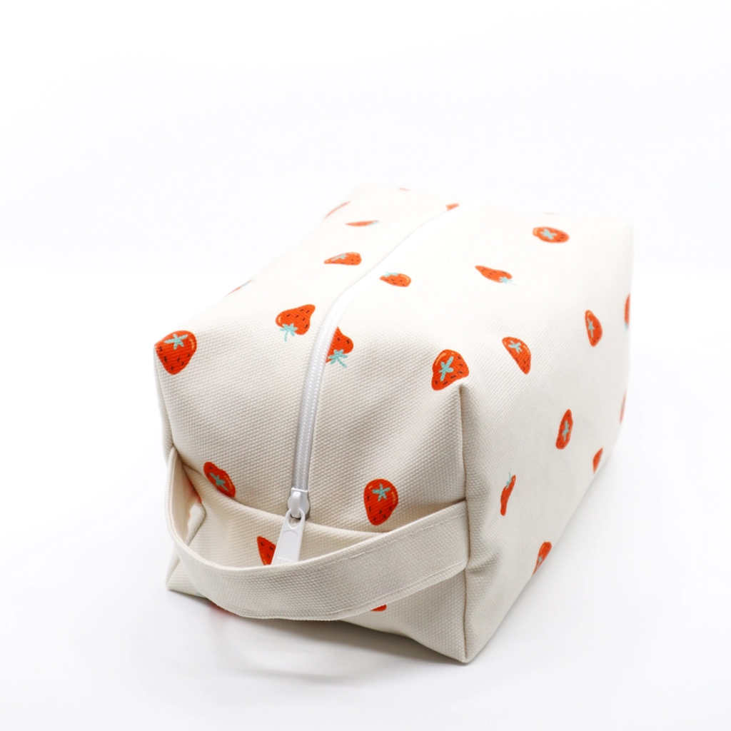 Freon Collective Strawberry Makeup Bag