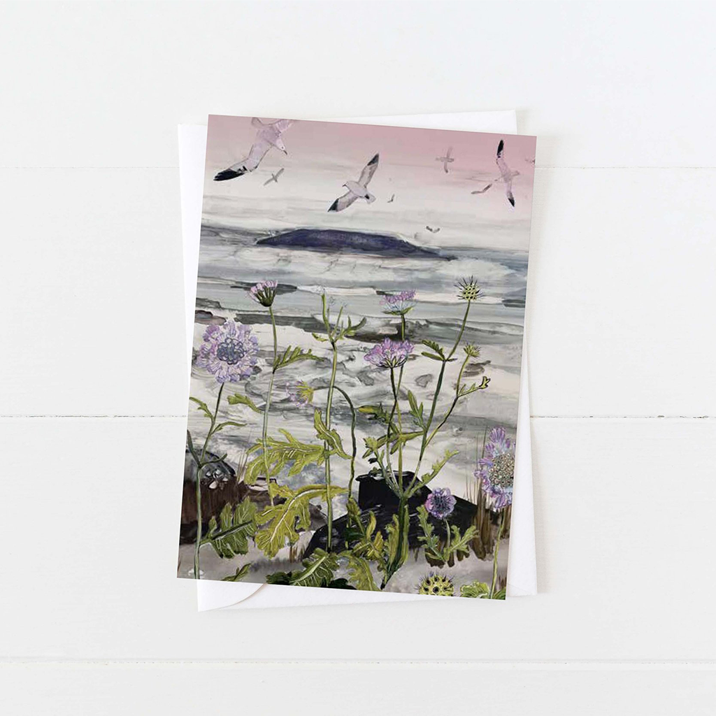 Briana Corr Scott Tangled Weeds Greeting Card