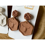 Agaveh Girl The Prairie Earrings Rust