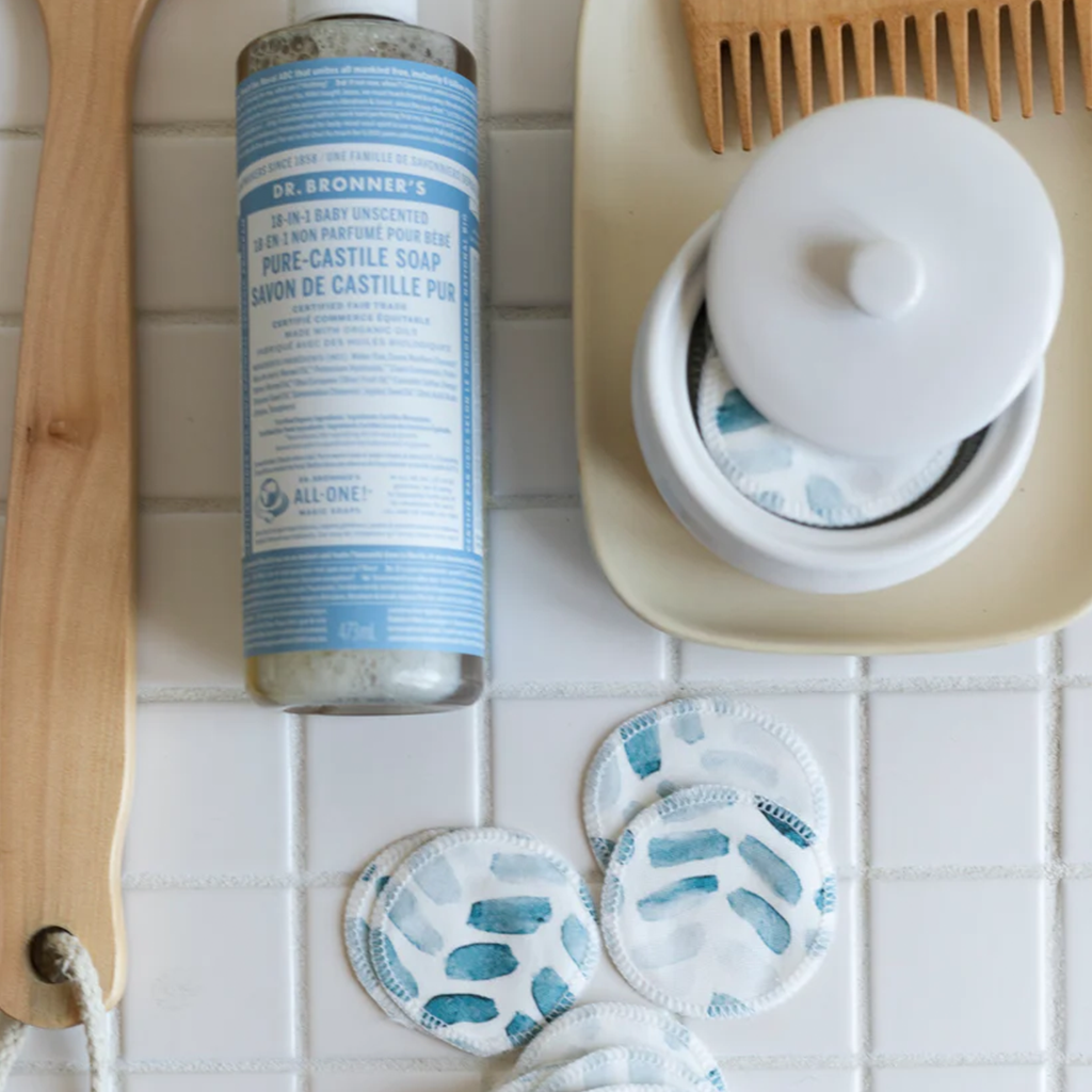 Freon Collective Watercolour Chevron Cotton Rounds