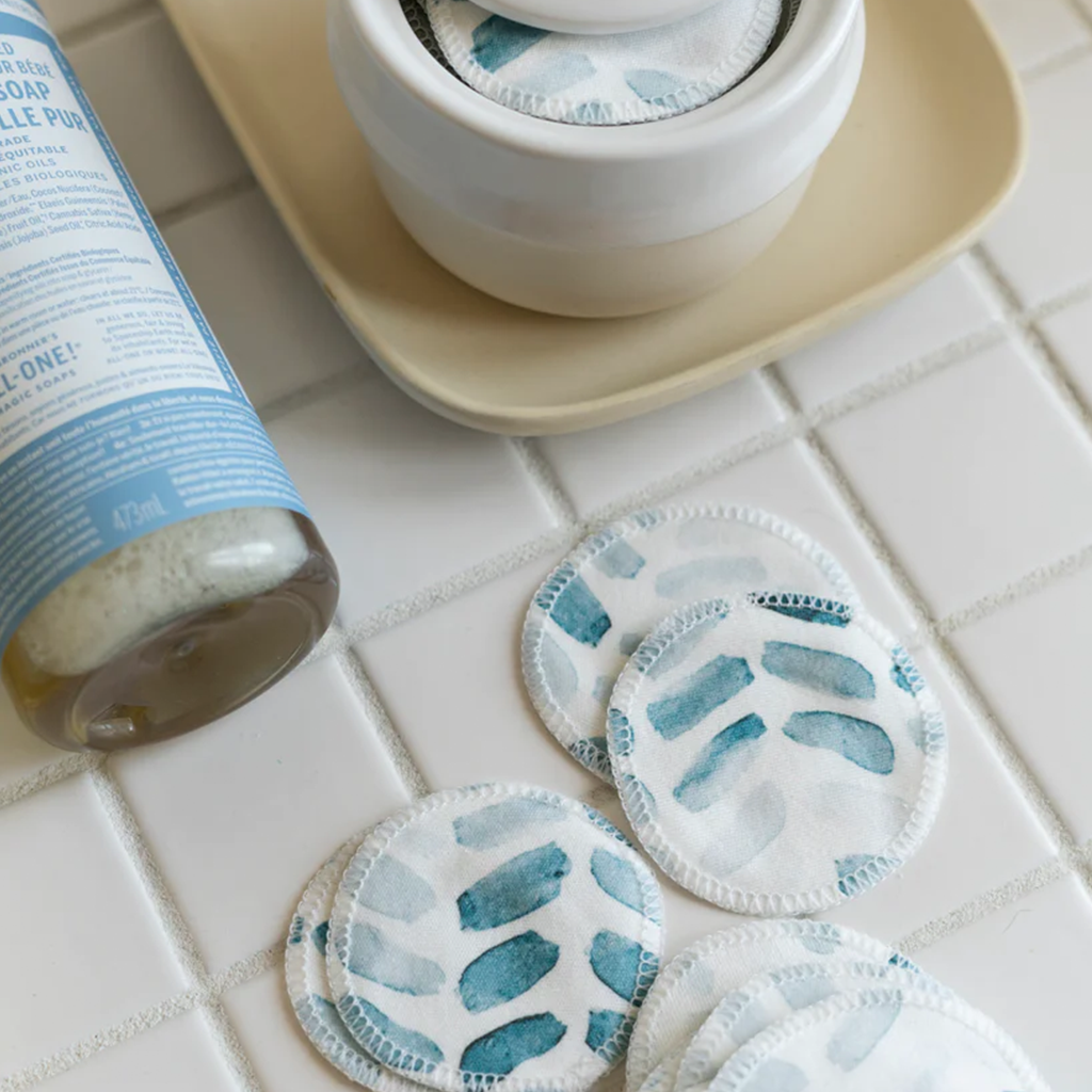 Freon Collective Watercolour Chevron Cotton Rounds
