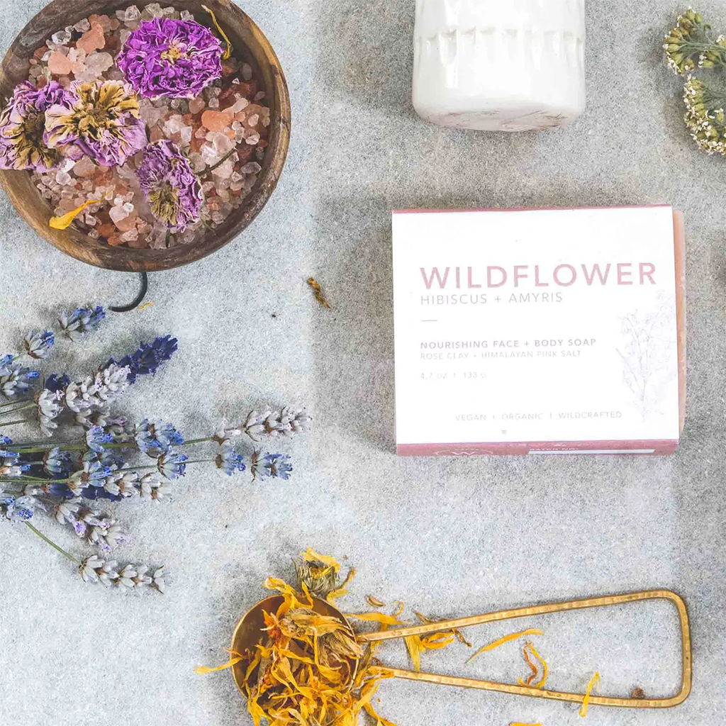 Wildwood Creek Wildflower Face + Body Soap Bar
