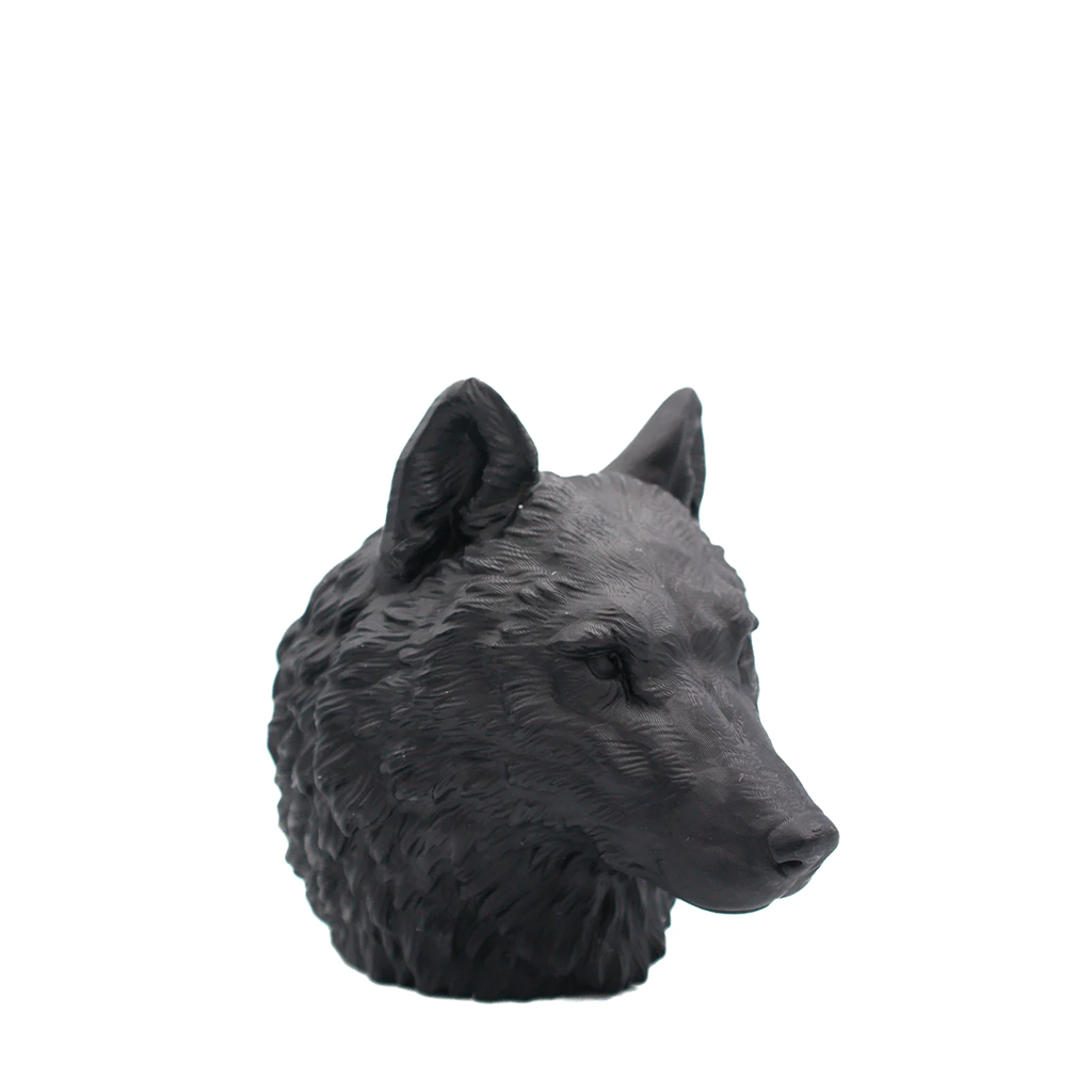 A Pleasant Thought Wolf Pillar Candle