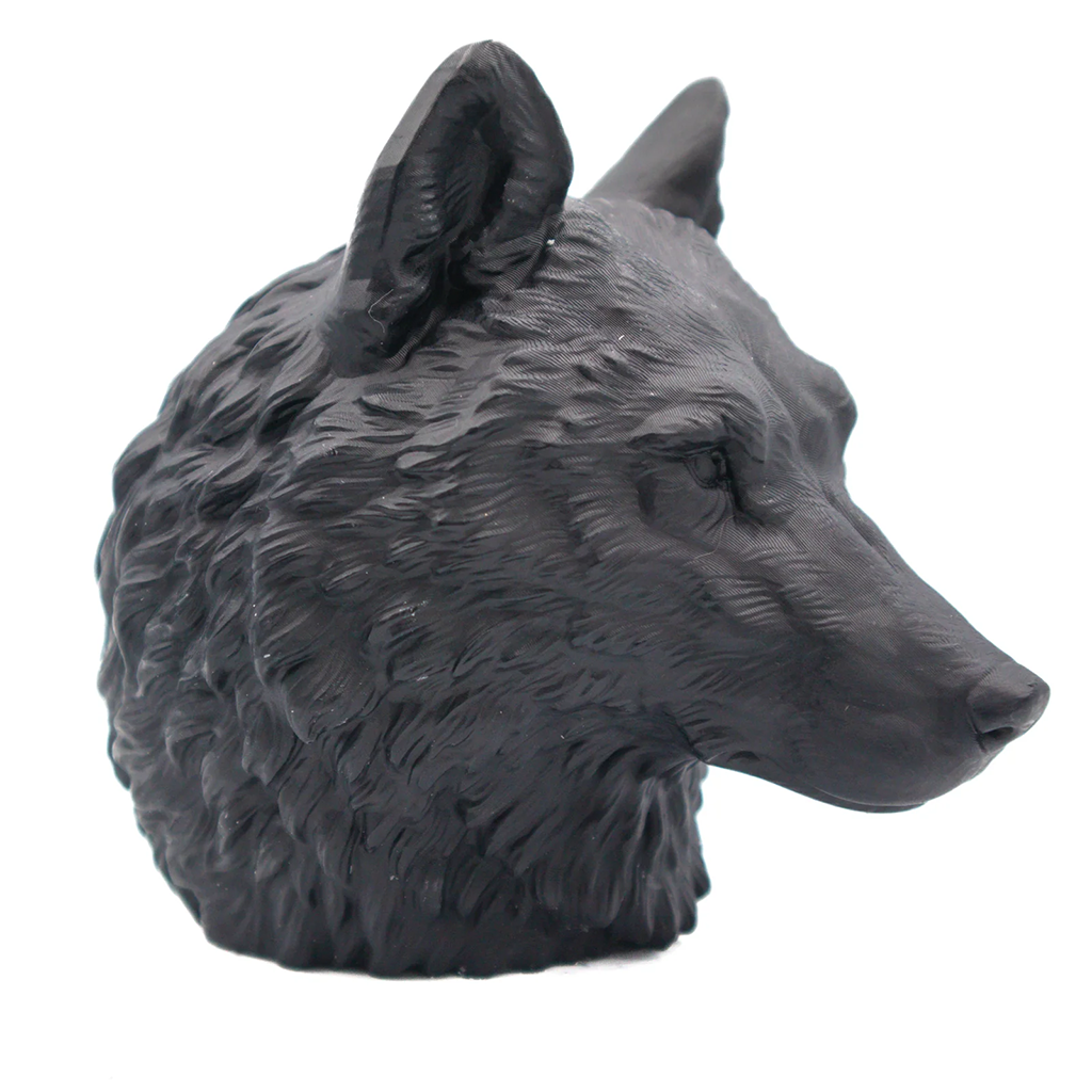 A Pleasant Thought Wolf Pillar Candle