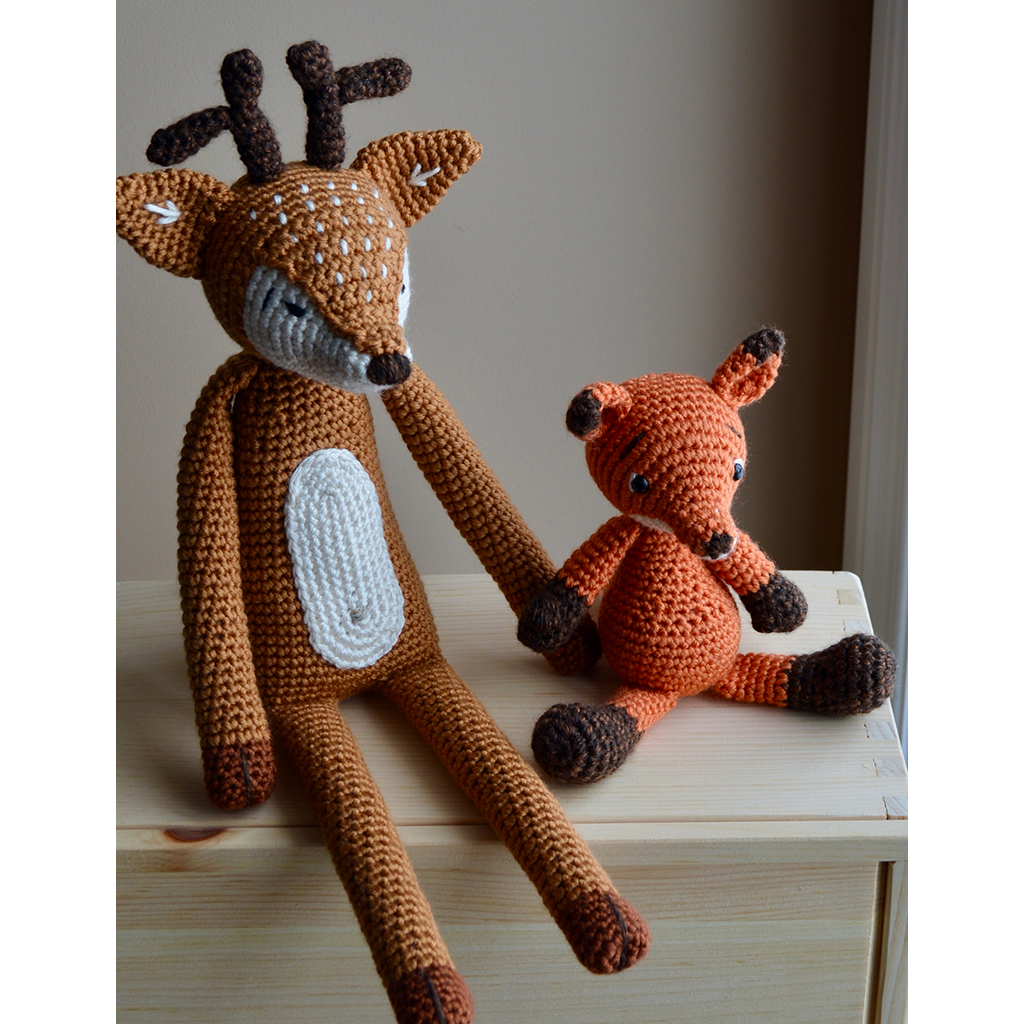 Berry Blue Freckles the Deer Stuffed Animal