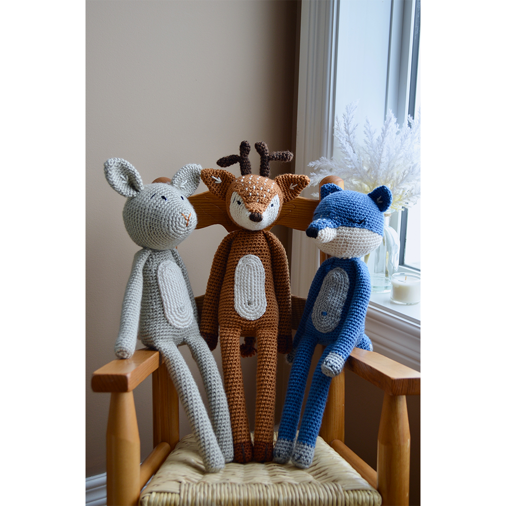 Berry Blue Freckles the Deer Stuffed Animal