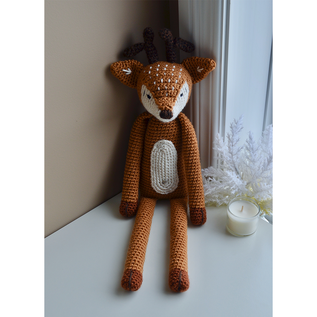 Berry Blue Freckles the Deer Stuffed Animal