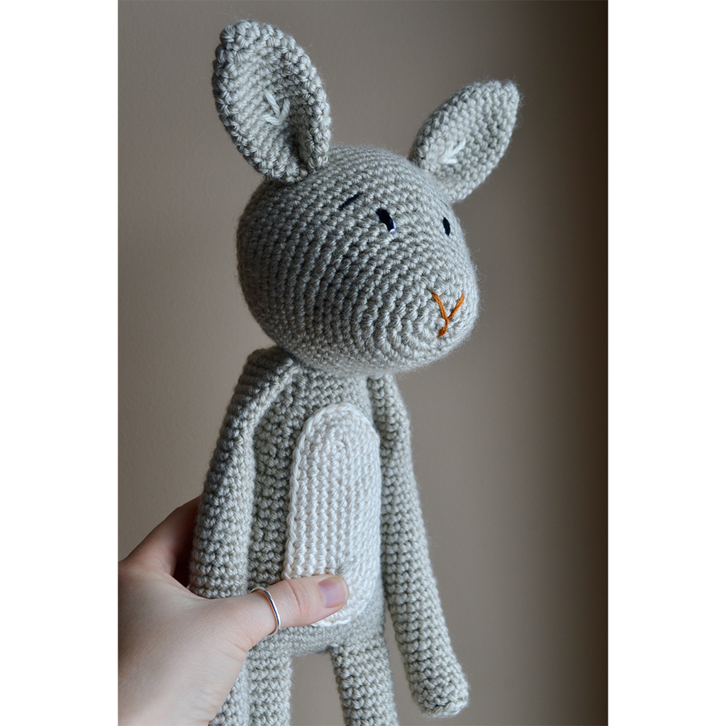 Berry Blue Jasmine the Hare Stuffed Animal
