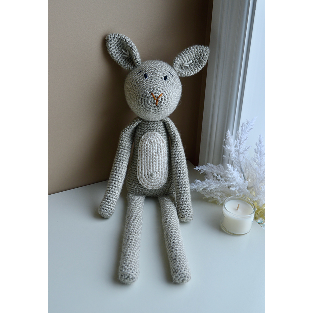 Berry Blue Jasmine the Hare Stuffed Animal
