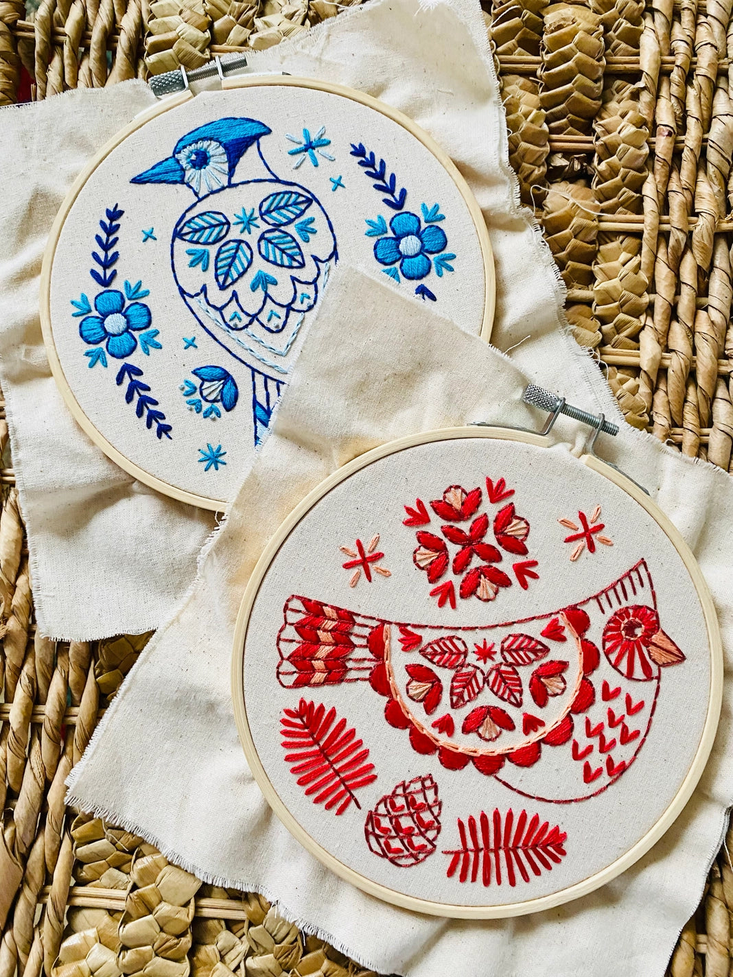 Hook, Line & Tinker Embroidery Kits