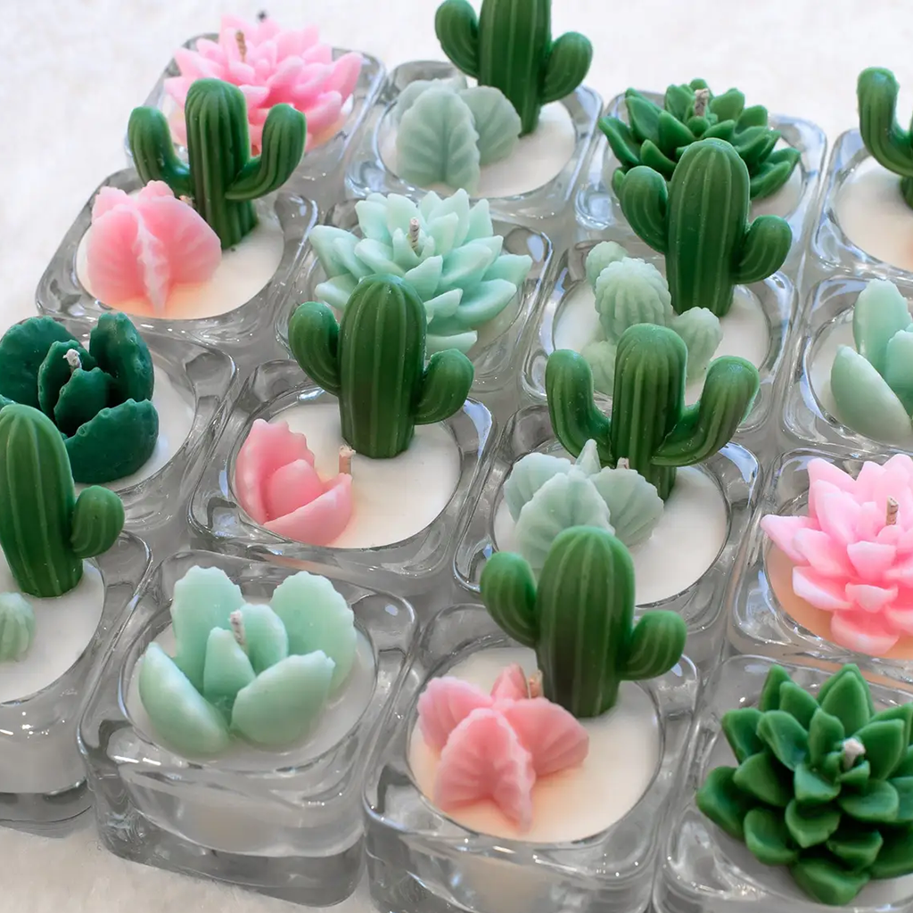 ZOETSTUDIO Cactus + Succulent Tealights
