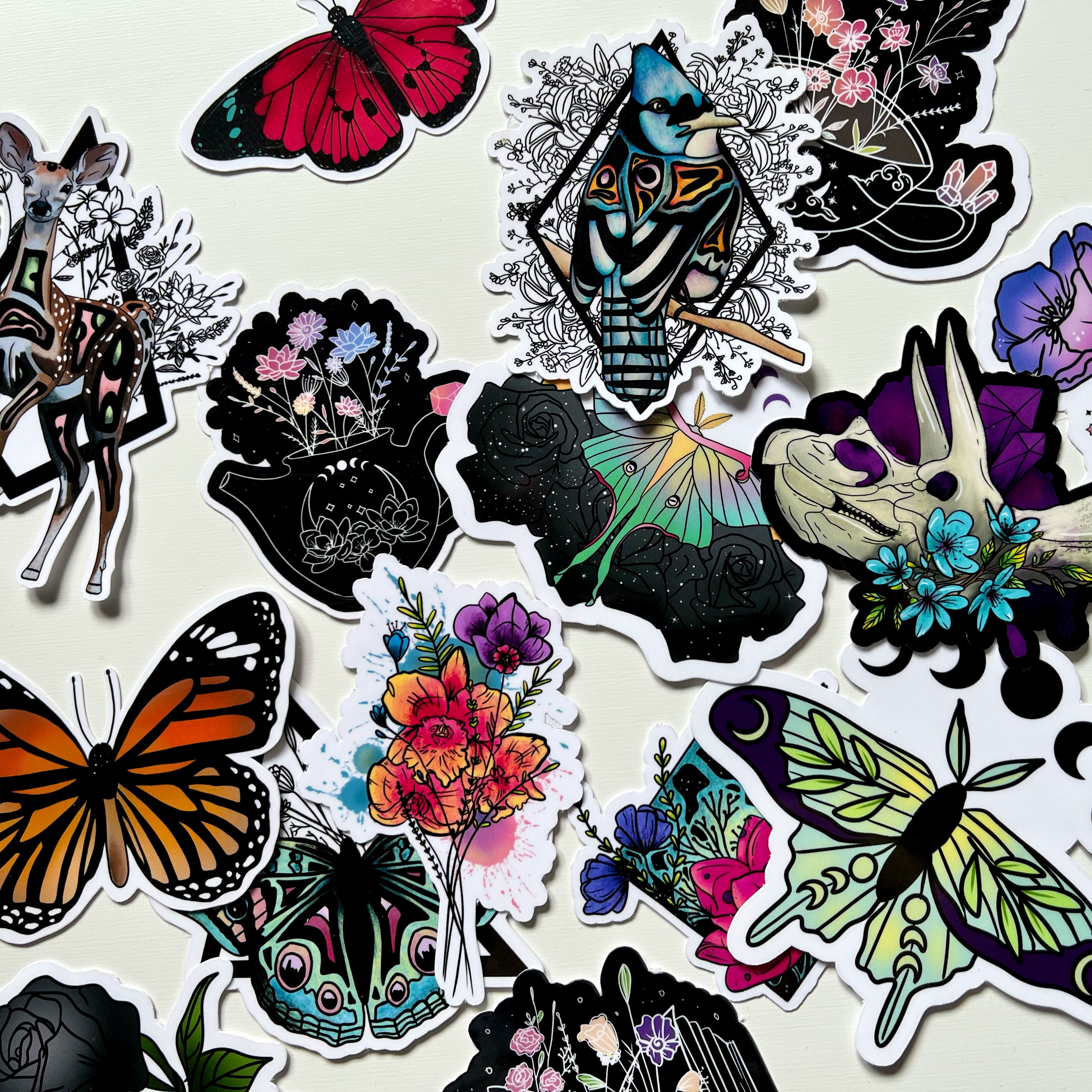 Rebel and Siren Stickers