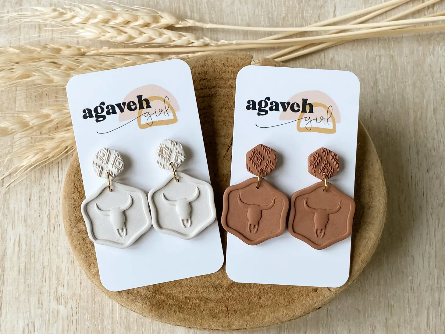 Agaveh Girl Prairie Earrings